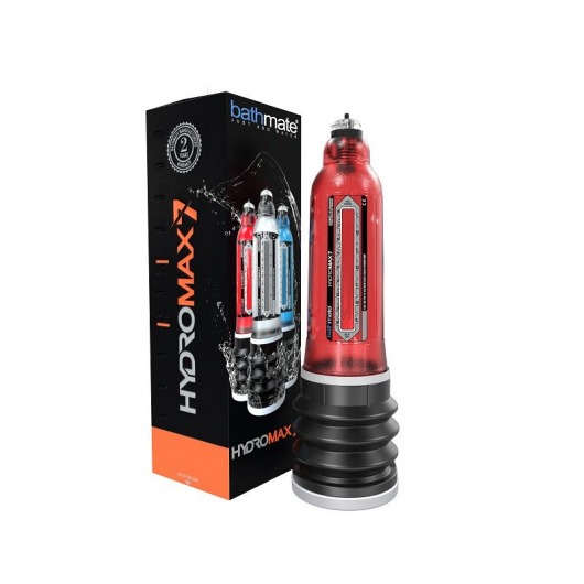 Красная гидропомпа HydroMAX7 - Bathmate - в Набережных Челнах купить с доставкой