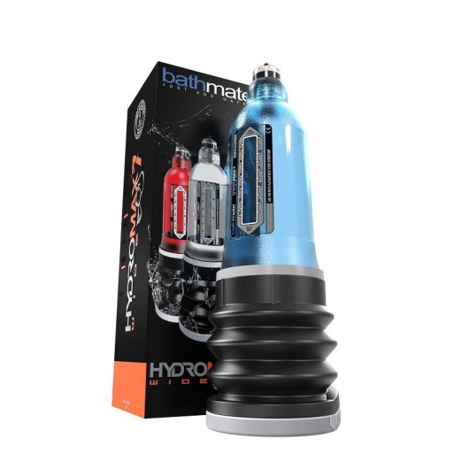 Синяя гидропомпа HydroMAX7 Wide Boy - Bathmate - в Набережных Челнах купить с доставкой