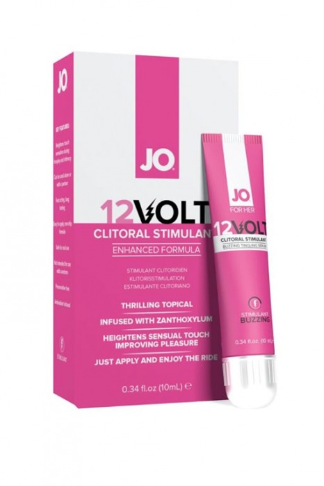 Возбуждающая сыворотка мощного действия JO Volt 12V - 10 мл. - System JO - купить с доставкой в Набережных Челнах