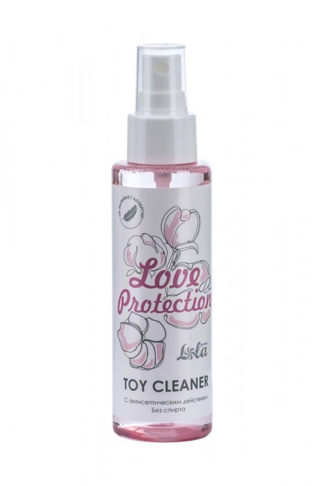 Гигиенический антисептический лосьон Toy cleaner - 110 мл. - Lola Games - купить с доставкой в Набережных Челнах