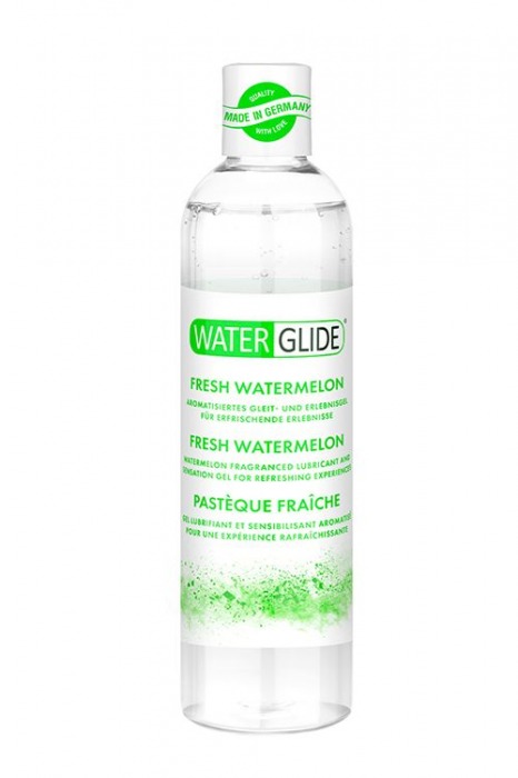 Лубрикант на водной основе с ароматом арбуза WATERGLIDE FRESH WATERMELON - 300 мл. - Waterglide - купить с доставкой в Набережных Челнах