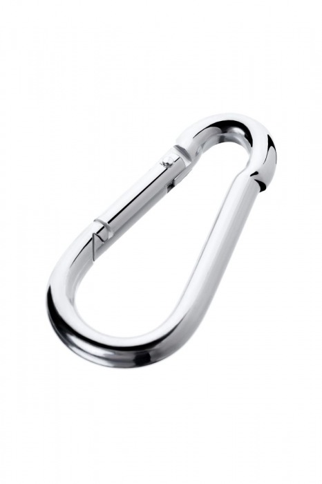 Серебристый карабин TOYFA Metal - ToyFa - купить с доставкой в Набережных Челнах