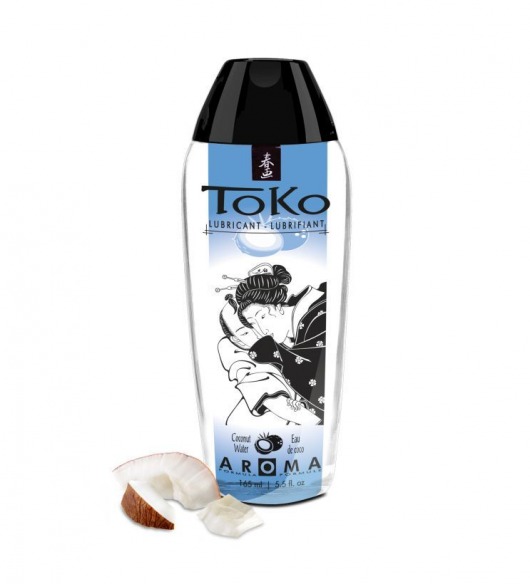 Интимный гель TOKO Cononut Water с ароматом кокоса - 165 мл. - Shunga - купить с доставкой в Набережных Челнах