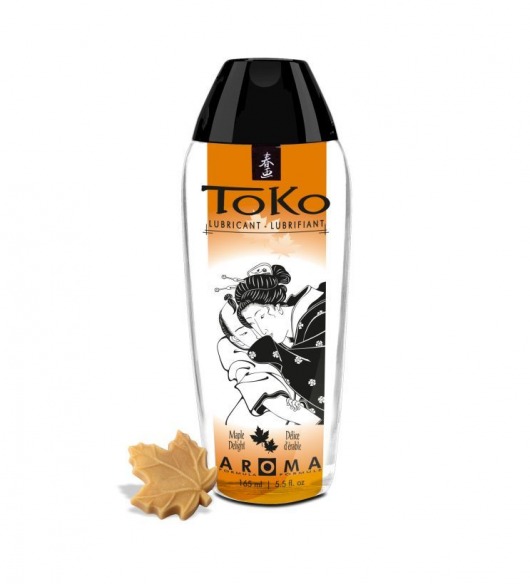 Интимный гель TOKO Maple Delight с ароматом кленового сиропа - 165 мл. - Shunga - купить с доставкой в Набережных Челнах