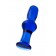 Голубая стеклянная анальная втулка - 12 см. - Sexus в Набережных Челнах Голубая стеклянная анальная втулка - 12 см. - Sexus