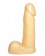 Пустотелый фаллоимитатор телесного цвета - 16,7 см. - Джага-Джага купить с доставкой в интернет-магазине Orgasmix в Набережных Челнах Пустотелый фаллоимитатор телесного цвета - 16,7 см. - Джага-Джага