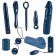 Эротический набор Midnight Blue Set - Orion