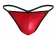 Красные трусы-стринги с черной окантовкой - Darkzone купить с доставкой Красные трусы-стринги с черной окантовкой - Darkzone купить с доставкой